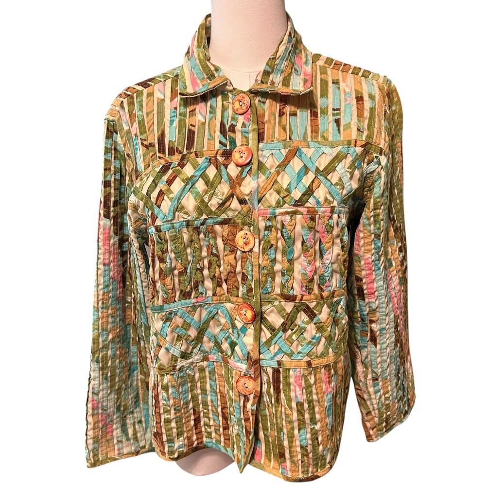 Life Style Petite Size PM Mixed Medium Short Jacket Granny Core Cottage Core